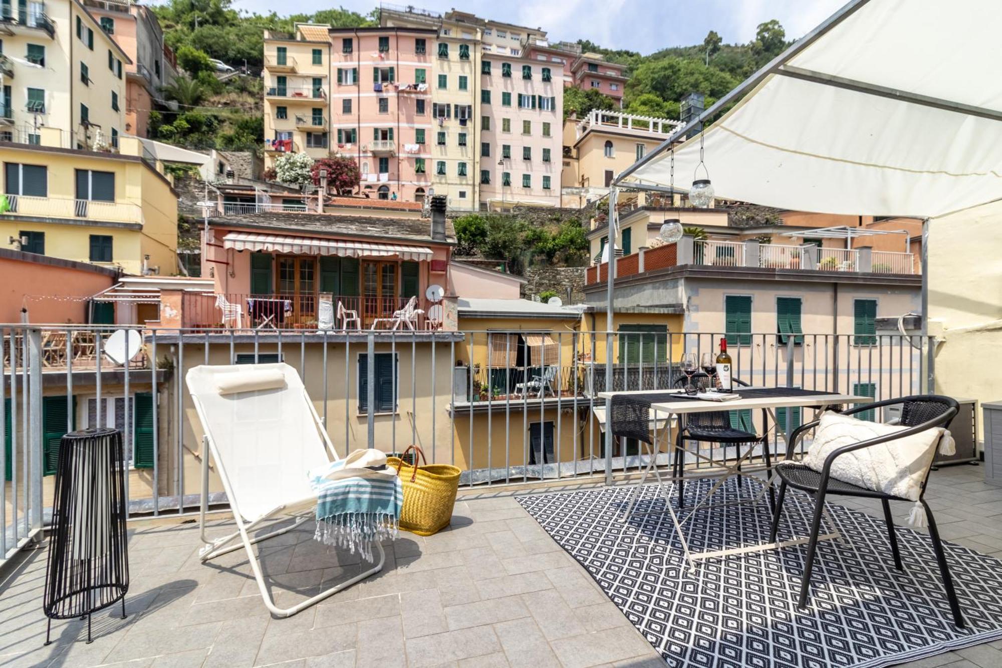 Wanderjohn Penthouse 5Terreparco Apartment Riomaggiore Exterior foto
